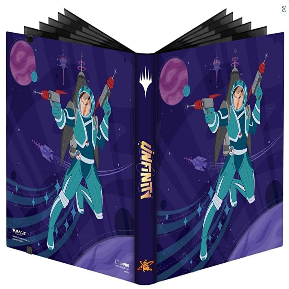 Ultra PRO - Magic: The Gathering Unfinity 12-Pocket PRO-Binder - Protect Collectible Trading Cards, Sports Cards, Side Loading Pockets, Protects and Stores up to 480 Standard Size Cards