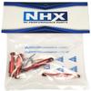 NHX RC Aluminum Shocks with Built-in Shock Spring Set (4pcs) Red : SCX24 view 2