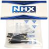 NHX Aluminum Shocks with Built-in Shock Spring Set (4pcs) Black : SCX24 view 2