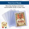 BCW 59 PT Thick Card Top Loaders | Protective Thick Toploaders for Trading Cards Up to 59PT | Rigid Card Toploader for Memorabilia & Collectibles | 100 Pack view 2