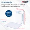 BCW 59 PT Thick Card Top Loaders | Protective Thick Toploaders for Trading Cards Up to 59PT | Rigid Card Toploader for Memorabilia & Collectibles | 100 Pack view 3