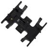 NHX RC Black Brass Center Gear Box Mount/Aluminum Skid Plate : SCX24 view 3