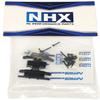 NHX RC Black Brass Center Gear Box Mount/Aluminum Skid Plate : SCX24 view 4
