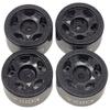 NHX RC 1.0" 5F Aluminum Beadlock Crawler Wheels Rims Black 4pcs : Axial SCX24 view 1