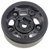 NHX RC 1.0" 5F Aluminum Beadlock Crawler Wheels Rims Black 4pcs : Axial SCX24 view 2