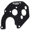 NHX Aluminum Motor Mount Plate Black : SCX24 view 1
