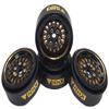 NHX RC 1.0" Black Brass Beadlock Crawler Wheels Rims 4pcs : Axial SCX24 view 1