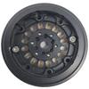 NHX RC 1.0" Black Brass Beadlock Crawler Wheels Rims 4pcs : Axial SCX24 view 4