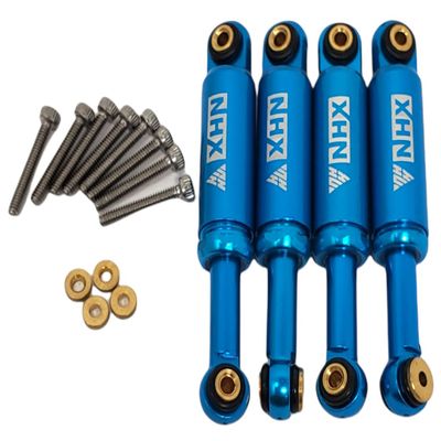 NHX RC Aluminum Shocks with Built-in Shock Spring Set (4pcs) Blue : SCX24