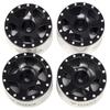 NHX RC 1.0" 5B Aluminum Beadlock Crawler Wheels Rims Black 4pcs: Axial SCX24 view 2