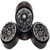 NHX RC 1.0" 8H Alum Beadlock Crawler Wheel Rim Ti Color 4 w/Brass Weight : SCX24 view 1