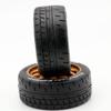 Power Hobbies 1/8 GT Beast Belted Mounted Tires Soft 17mm Wheels (4) Arrma Infraction/Limitless HoBao GRP (Brwon) view 4