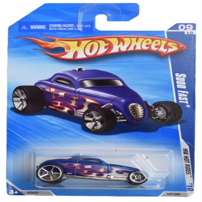 Hot Wheels Sooo Fast - 2010 Hot Rods 9/10 - Blue 147/240