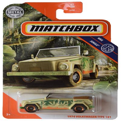 DieCast Matchbox 1974 Volkswagen Type 181- Jungle Series 67/100
