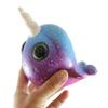 1 NARWHAL Large Animal Slow Rise Squishies Slow Rise Foam - Scented Sensory, Stress, Fidget Toy (1 Narwhal) view 2