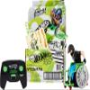 Hot Wheels RC Aaron Wheelz Wheelie Chair, Remote-Control Wheelchair with Motocross Aaron "Wheelz" Fotheringham Figure view 1