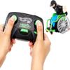 Hot Wheels RC Aaron Wheelz Wheelie Chair, Remote-Control Wheelchair with Motocross Aaron "Wheelz" Fotheringham Figure view 3