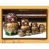 Nesting Dolls Russian Nesting Dolls Wooden Matryoshka 10 Piece Brown Owl Matryoshka Dolls Children Handmade Toys Birthday Gift Decoration Matryoshka Dolls (Color : A) view 2