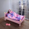 K.T. Fancy 8 PCS 18 Inch Girl Doll Clothes and Accessories Sleeping Sheet,Pajamas,Eye Mask,Unicorn Slippers,Pillow(Doll and Bed are Not Included) view 3