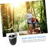 1Pc Stroller Water Cup Kids Bike Water Stroller Cup Holder Cart Rack pram Holder Kid Bike pp Plastic Organizer Private Model view 3