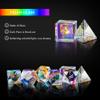 UDIXI Prism Glass RPG Dice Set 7PCS Rainbow Glass DND Dice Set with Gift Box for D&D Tabletop Games view 3
