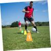10pcs Logo Bucket Protective Sleeve Sign Sleeves for Cones Colorful Rug Football Cones Cover Sports Killing for Chickens Kids Child Pocket Football Training Polyester Cloth view 3