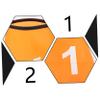 10pcs Logo Bucket Protective Sleeve Sign Sleeves for Cones Colorful Rug Football Cones Cover Sports Killing for Chickens Kids Child Pocket Football Training Polyester Cloth view 4
