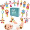 Baby Rattles & Socks - Wrist & Ankle Rattle Toys, Hanging Rattle, Activity Gift for Infants (12 B) view 1