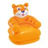 DDER Children Inflatable Stool Cartoon Animal Model Inflatable Sofa Household Children Animal Inflatable Seat (Black) view 1