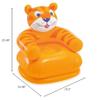 DDER Children Inflatable Stool Cartoon Animal Model Inflatable Sofa Household Children Animal Inflatable Seat (Black) view 2