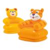DDER Children Inflatable Stool Cartoon Animal Model Inflatable Sofa Household Children Animal Inflatable Seat (Black) view 3