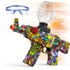 Anstoy Splat Gun Electric with Gel Ball Blaster AEG AKM-47 Splatter Ball Blaster for Outdoor Activities-Fighting Shooting Team Game Ages 14+(Halloween) view 1