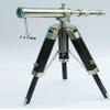 Brass Telescope Antique Silver Telescope with Tripod Stand Brass Nautical Telescope Nickel Finish Navy Telescope Spyglass Great Collectible Gift Item for Nautical Lover's by Heynz view 2