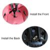 Child Safety Seat Accessories Buckle Five-Point Safety Buckle 5 Point Strap for Stroller High Chair Pram Buggy Kid Pushchair view 4