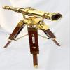 Brass Telescope with Tripod Antique Telescope Stand Brass Nautical Telescope Handmade Telescope Spyglass Great Collectible Gift Item for Nautical Lover's (10 inch) by Heynz view 4