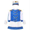Aislor Kids British Royal Guard Costume Queen's Guard Uniform Prince Royal Guards Soldiers Raise Flag Cosplay Suit Type B Blue 13-14 Years view 1