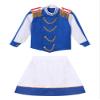 Aislor Kids British Royal Guard Costume Queen's Guard Uniform Prince Royal Guards Soldiers Raise Flag Cosplay Suit Type B Blue 13-14 Years view 3