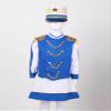 Aislor Kids British Royal Guard Costume Queen's Guard Uniform Prince Royal Guards Soldiers Raise Flag Cosplay Suit Type B Blue 13-14 Years view 4