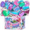 35.16 FL OZ Unicorn Slime for Girls 6-8, FunKidz 1040 ML Rainbow Glitter Premade Slime Toy 8 Packs Birthday Party Gifts for Kids view 1