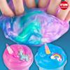 35.16 FL OZ Unicorn Slime for Girls 6-8, FunKidz 1040 ML Rainbow Glitter Premade Slime Toy 8 Packs Birthday Party Gifts for Kids view 3