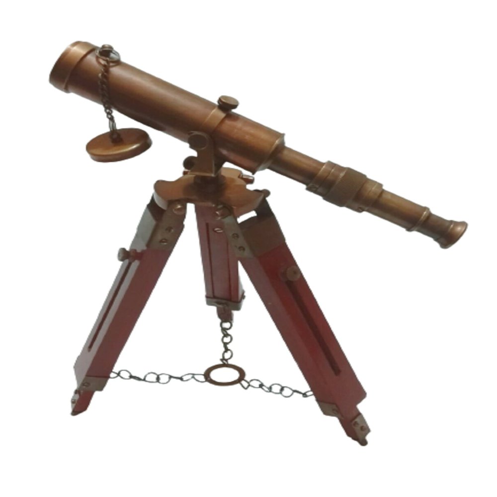 Brass Telescope Nautical Antique Telescope with Tripod Stand Antique Unique Finish Navy Spyglass Telescope Great Collectible Gift Item for Nautical Lover's by Heynz