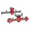 CODA RACING Aluminum Front&Rear Bridge Diff Housing Cover Steering Knuckle Servo Mount for AXIAL 1/24 SCX24 AXI00001 AXI00002 AXI00005 AXI00006 RC Crawler Car view 1