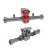 CODA RACING Aluminum Front&Rear Bridge Diff Housing Cover Steering Knuckle Servo Mount for AXIAL 1/24 SCX24 AXI00001 AXI00002 AXI00005 AXI00006 RC Crawler Car view 3