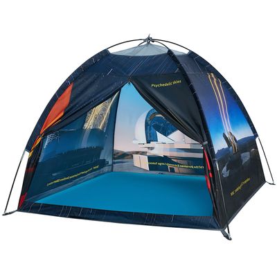 Magnetic Kids Play Tent - 61'x61'x45' Imaginative Popup Dome Playhouse for Kids Indoor/Outdoor Fun - Observatory Space Theme
