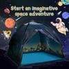 Mnagant Kids Play Tent Imaginative Play Popup Tents Space World Tent for Kids Indoor/Outdoor Fun-Kid Galaxy Dome Tent Playhouse for Boys and Girls,Perfect Kids Gift- 47" x 47" x 43" view 3
