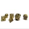 7 Piece Legendary Metal Dice Set - Bronze, Gold, Silver, and Copper Designs with Signature Font (Legendary Bronze) view 2
