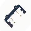 for Crawler RC SCX10 II AX31393-1PC Set Black Aluminum Rear Bumper Mount Frame Plate view 1