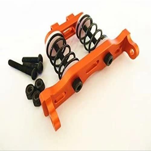 Aluminum Front Bumper Absorber - 1 Set Orange 1/10 RC Yeti 1/10th Scale Upgrade Parts