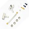 Aluminum Alloy Steering Assembly Bellcrank-1SET Silver HPI BULLET3.0 MT ST Ken Block WR8 Flux Upgrade Parts view 1