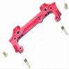 for Crawler RC SCX10 II AX31392-1PC Set Red Aluminum Front Bumper Mount Frame Plate view 1